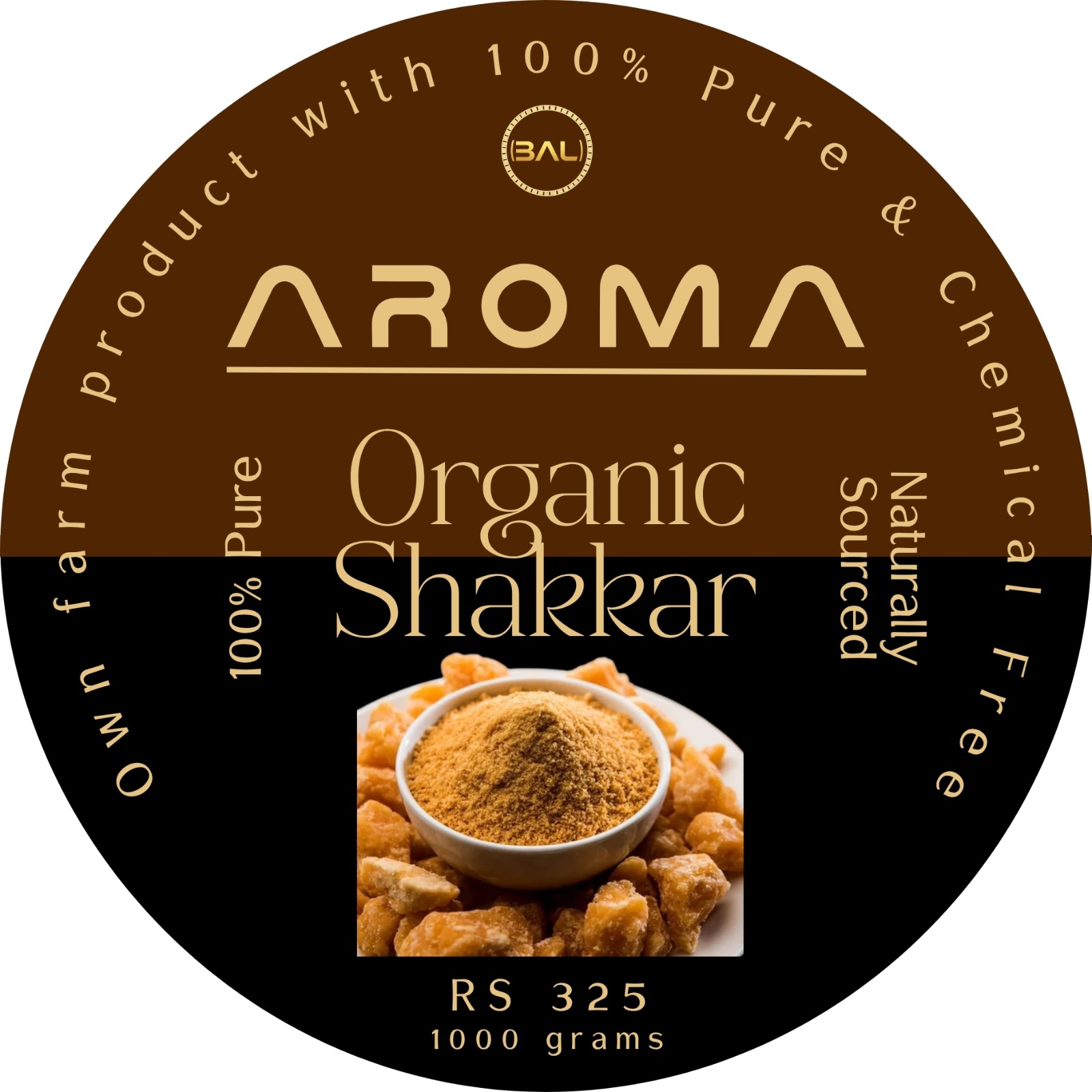 Aroma Organic Shakkar