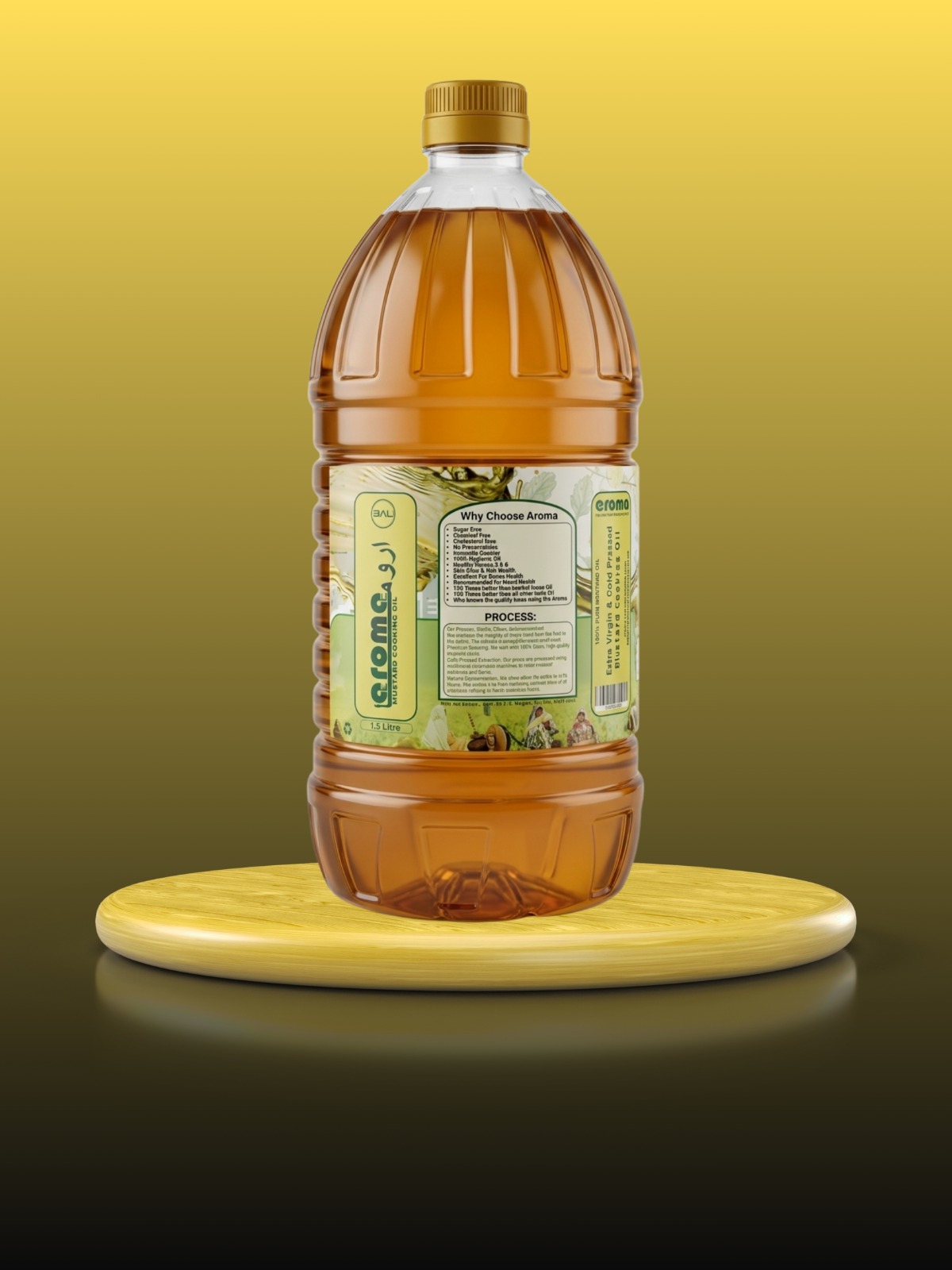 Aroma Mustard Cooking Oil 6 Litre